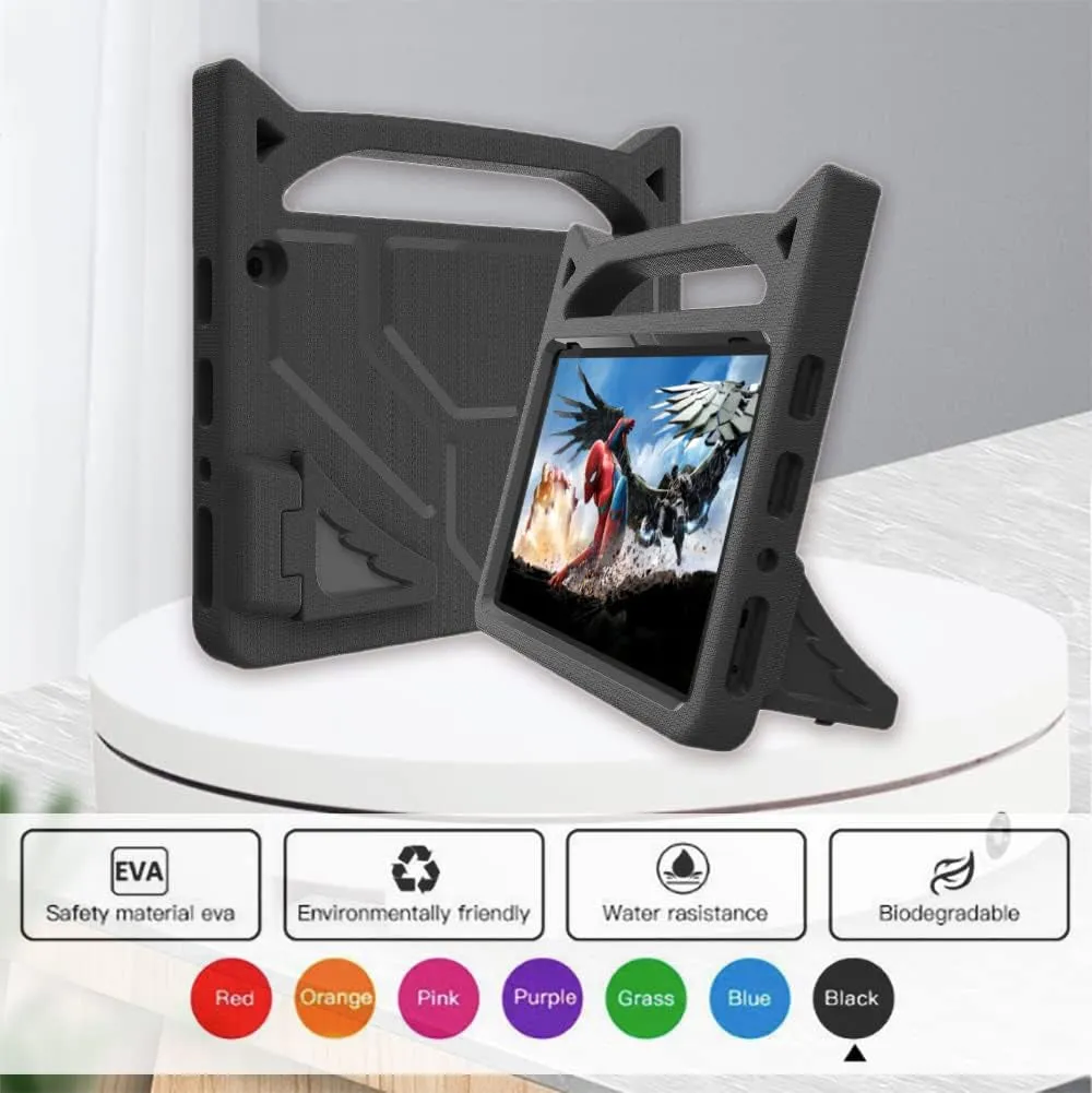 10 Inch Tablet Case for Kids, - Light Weight Shock Proof Handle Stand Kids Friendly Case for 10 Tablet.(13Th/11Th Generation, 2023/2021 Release)(Incompatible with Ipad Samsung).(Black)