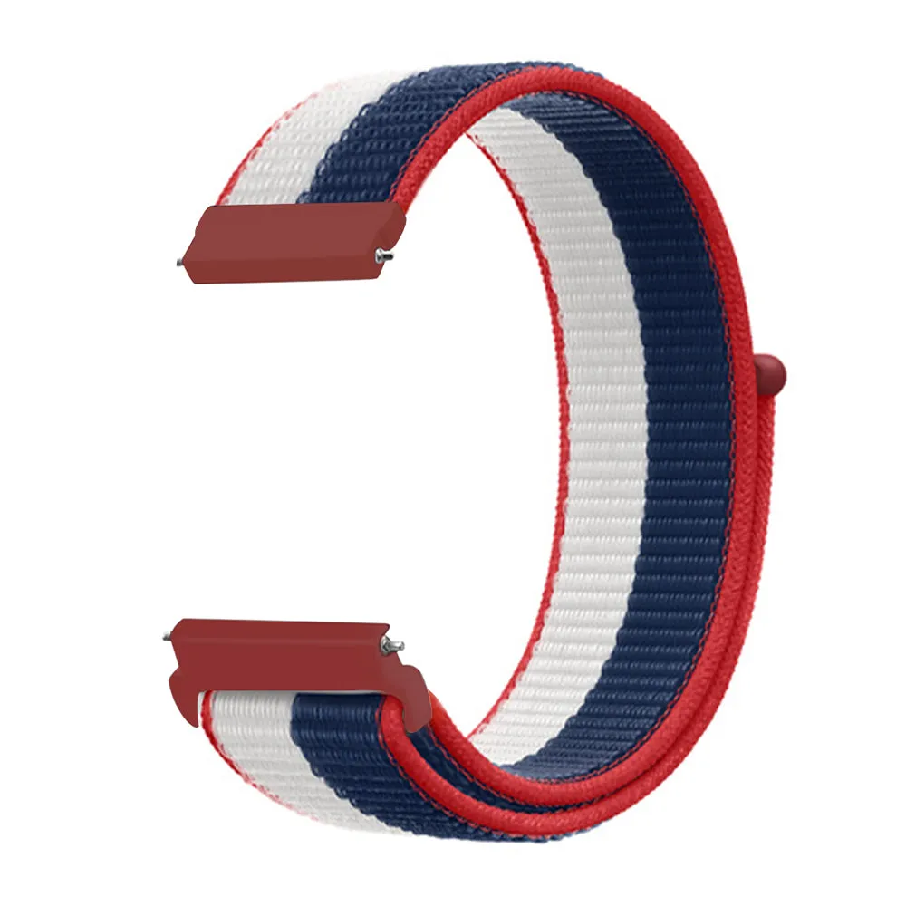 20mm SmartWatch Sport Loop Nylon Bands Canada