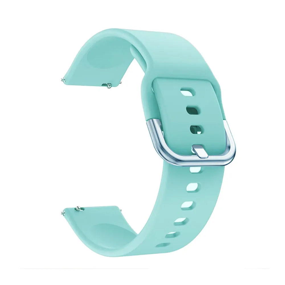 20mm universal Smartwatch Silicone Strap Dotted Black & White