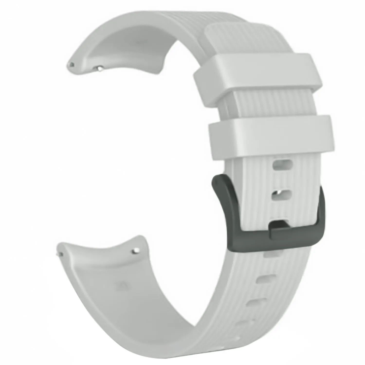 20mm universal Smartwatch Silicone Strap Dotted Black & White
