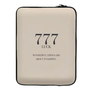 777 - Angel Numbers Laptop Sleeve