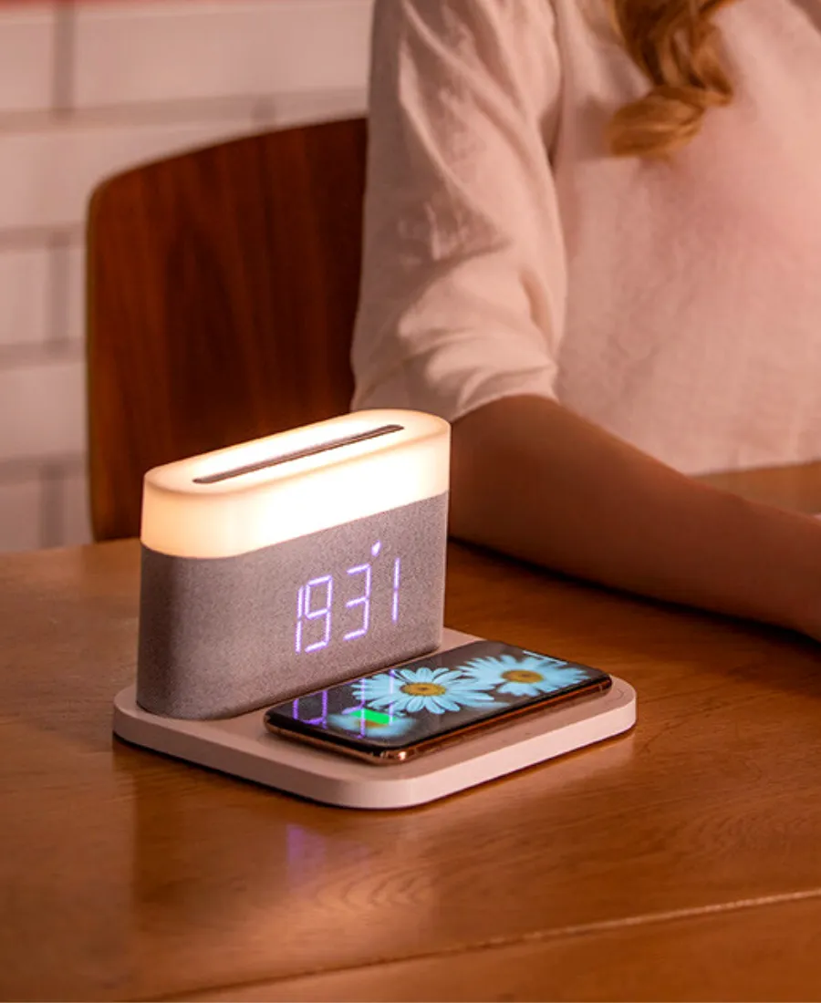Alarm Clock & Wireless Charger