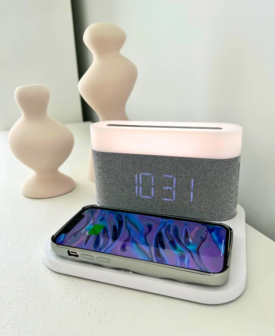 Alarm Clock & Wireless Charger