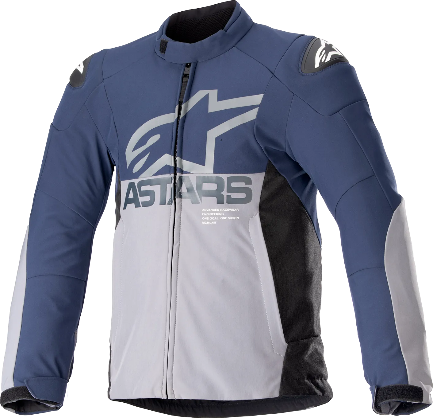 ALPINESTARS SMX Waterproof Jacket - Navy/Gray - 2XL 3206523-7161-2X