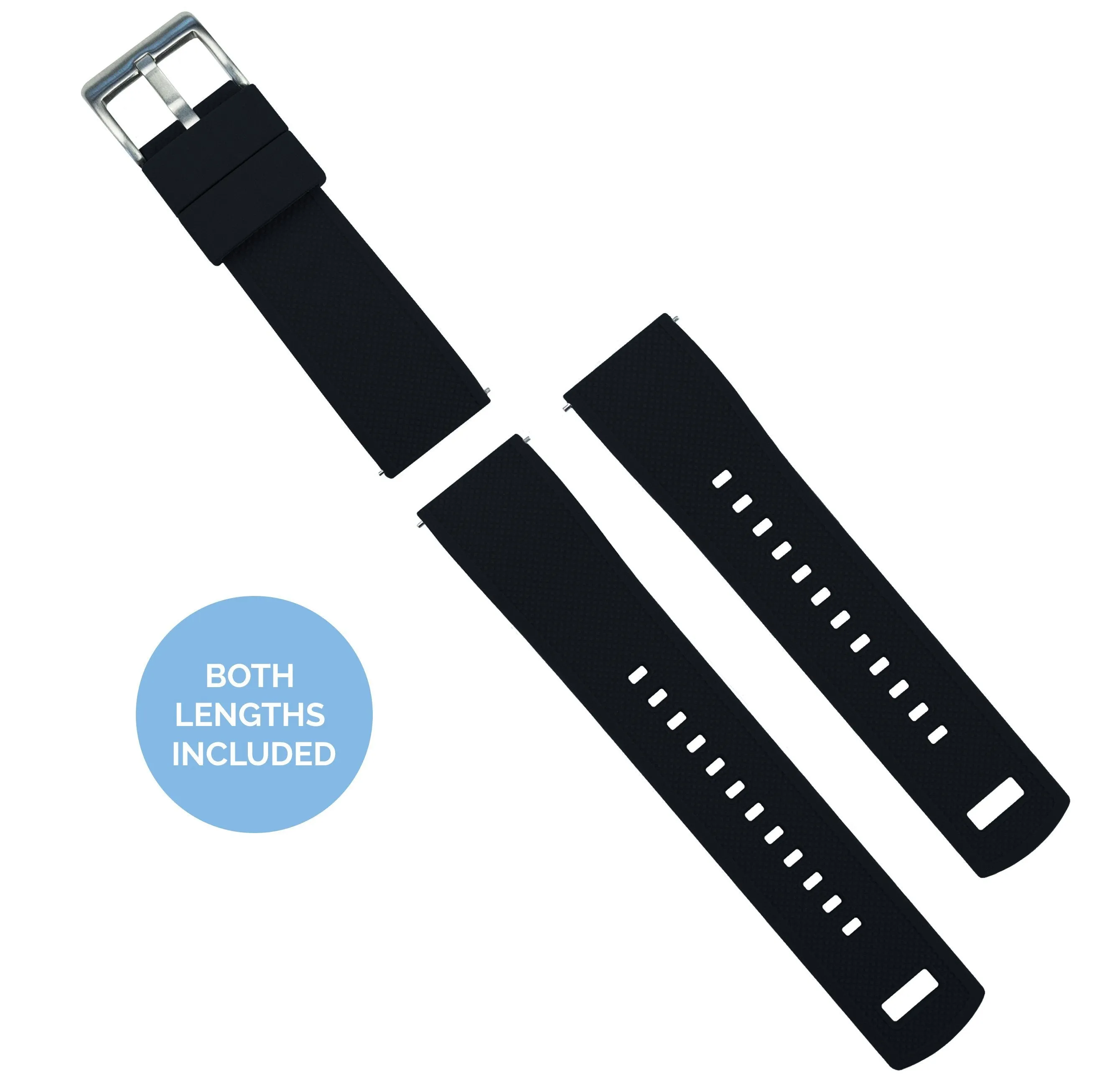 Amazfit Bip Elite Silicone Black Watch Band