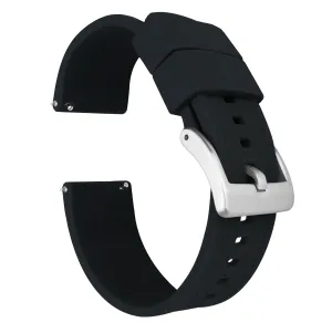 Amazfit Bip Elite Silicone Black Watch Band