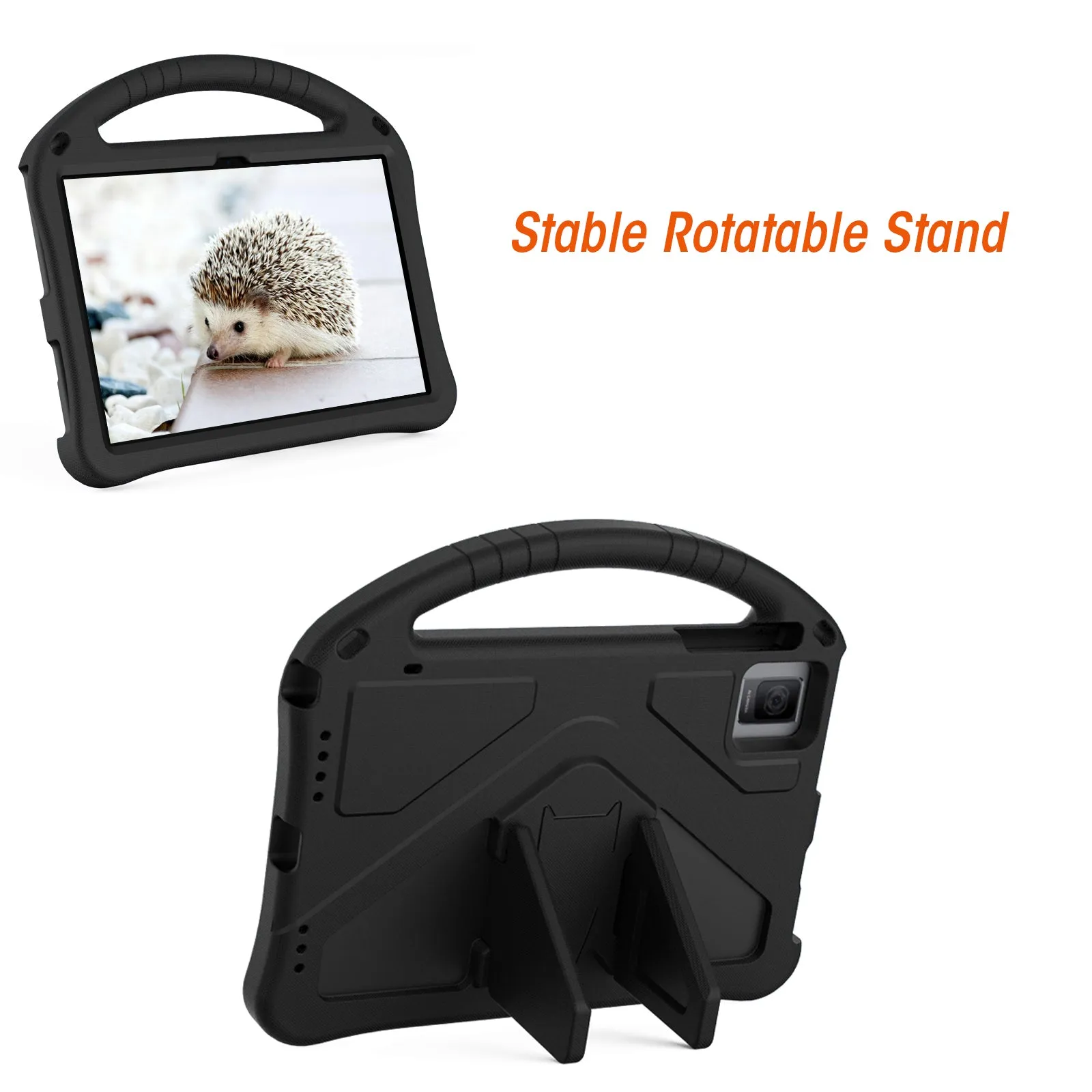 AMZER Shockproof Hybrid Protective EVA Bumper Case with Holder For Blackview Osal Pad 15 2023 (10.36 inch)