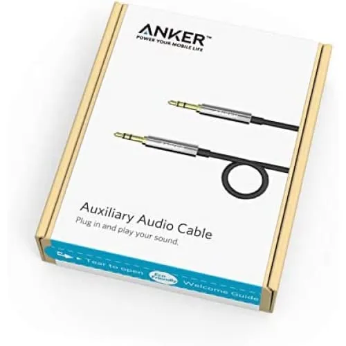 Anker AUX 3.5 mm Male To Male Audio Cable
