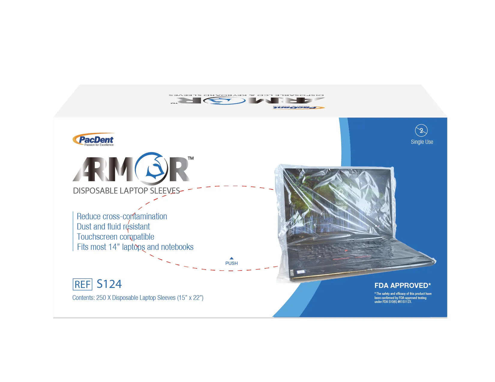 Armor™ Disposable Laptop Sleeves