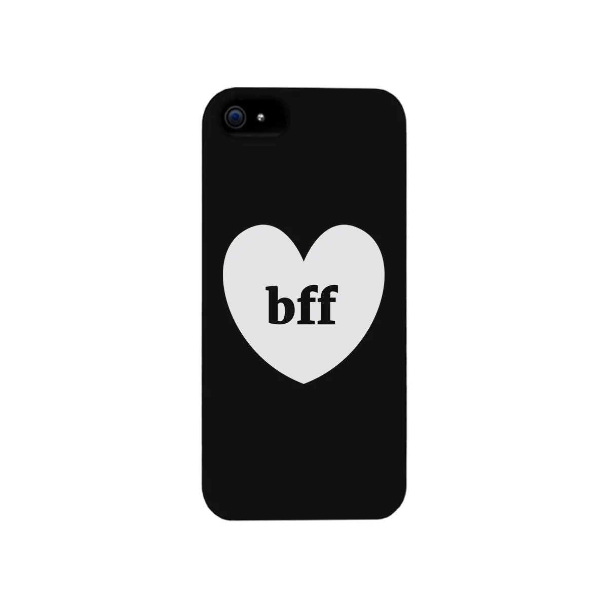 BFF Hearts Black Phone Case