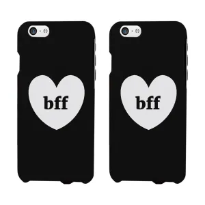 BFF Hearts Black Phone Case