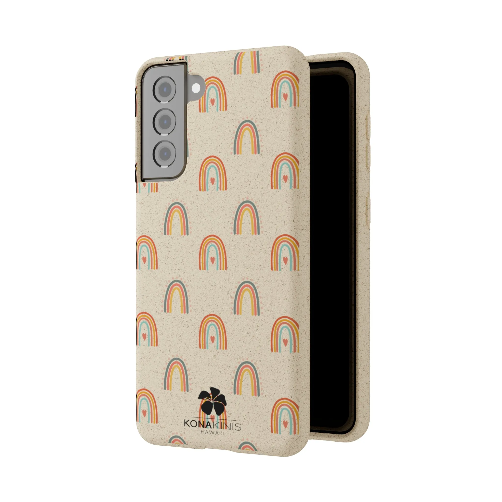 Biodegradable Cell Phone Case - Retro Rainbow