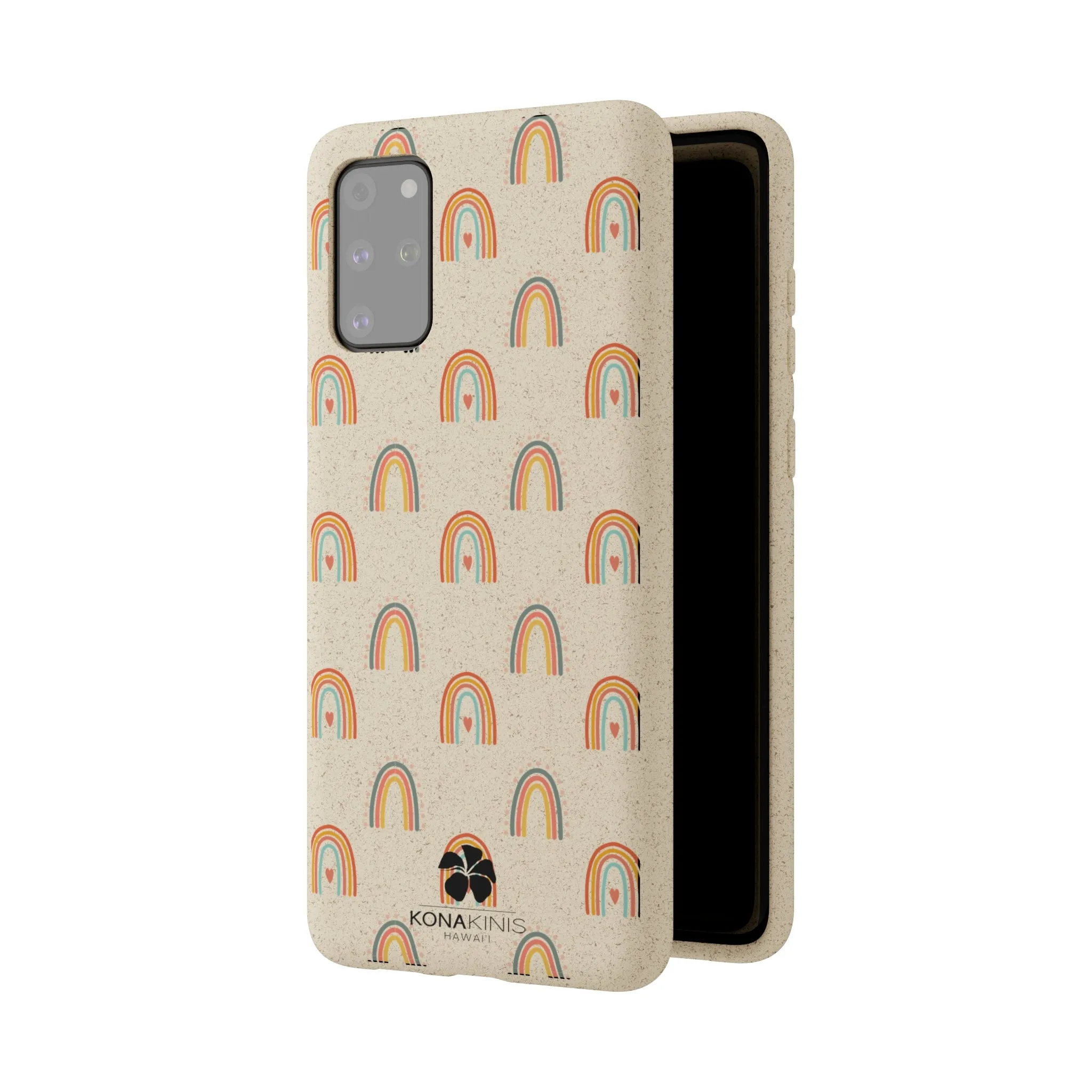 Biodegradable Cell Phone Case - Retro Rainbow