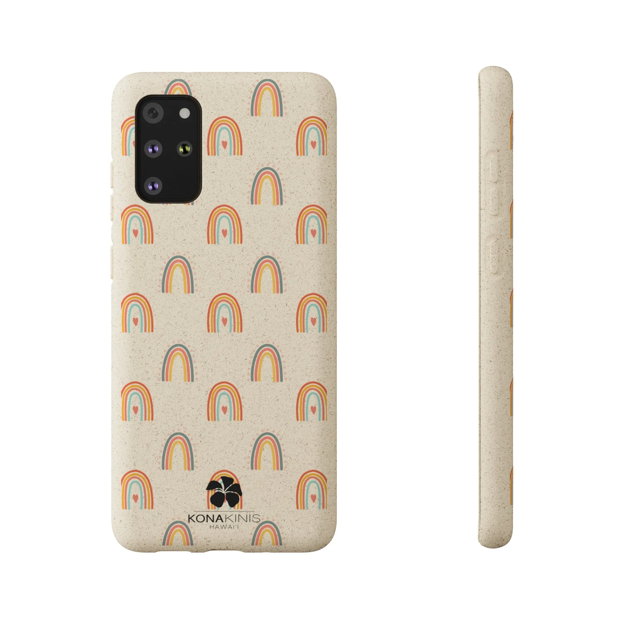 Biodegradable Cell Phone Case - Retro Rainbow