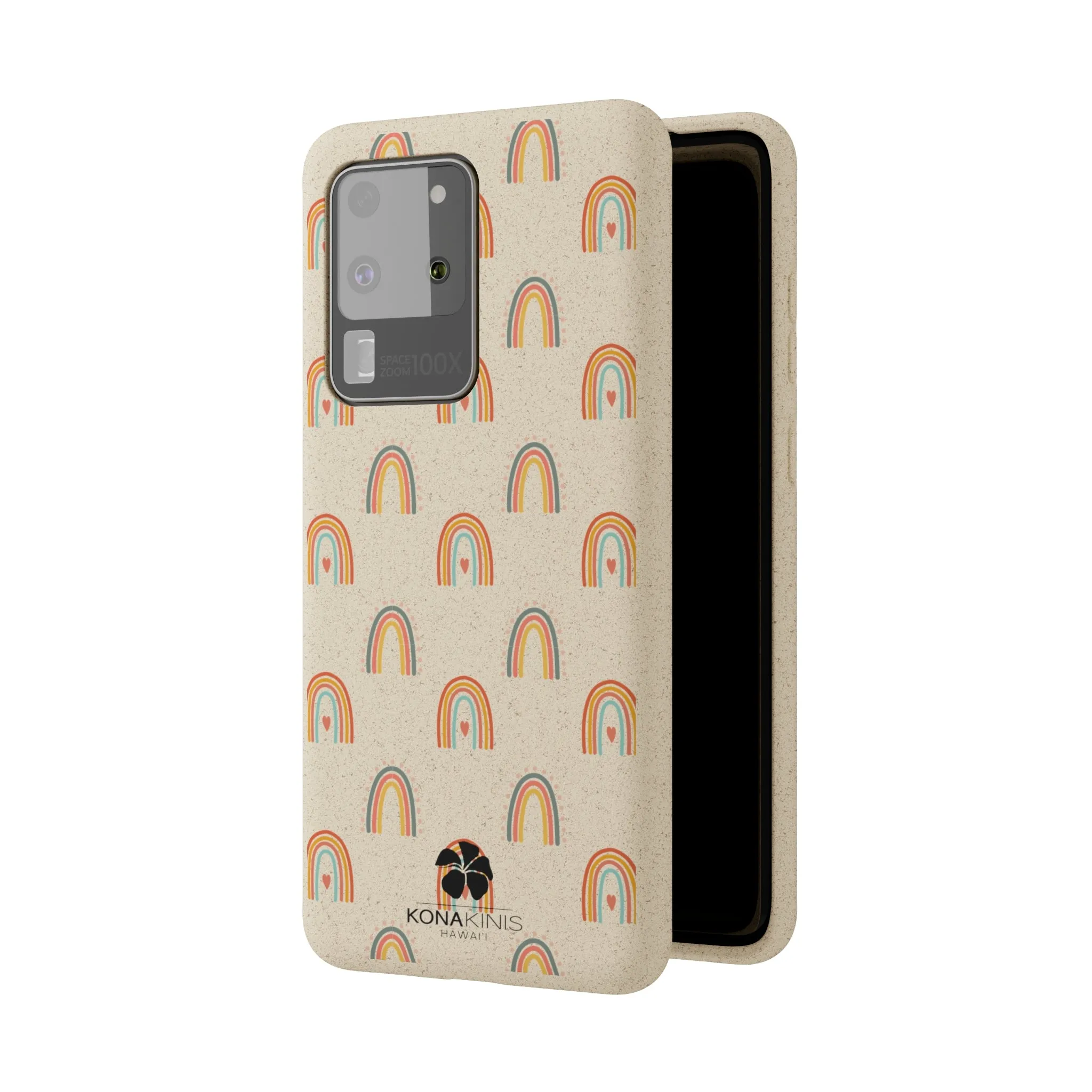 Biodegradable Cell Phone Case - Retro Rainbow