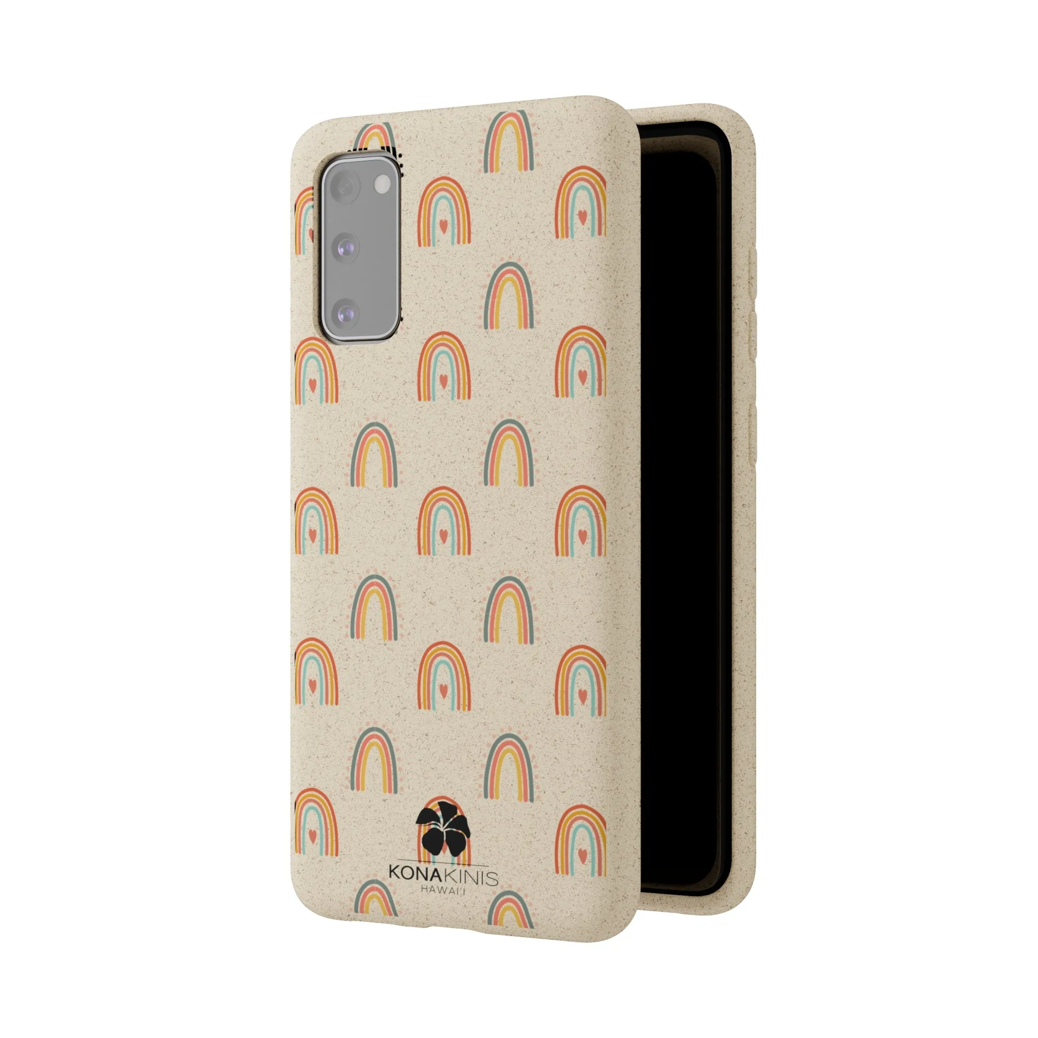 Biodegradable Cell Phone Case - Retro Rainbow