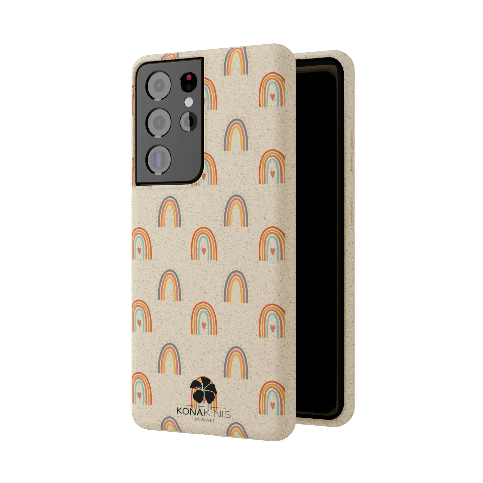 Biodegradable Cell Phone Case - Retro Rainbow