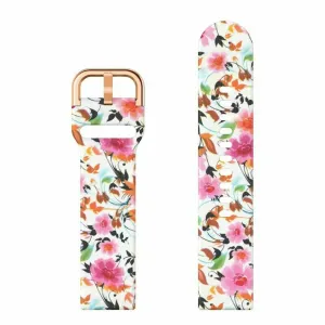 Birds Floral Pattern Samsung Galaxy Watch Strap