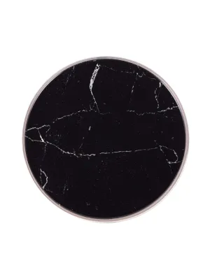 Black Marble Wireless Charging Pad