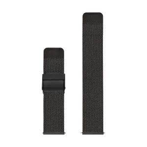 Black Stainless Steel Band for Health Smartwatch 2