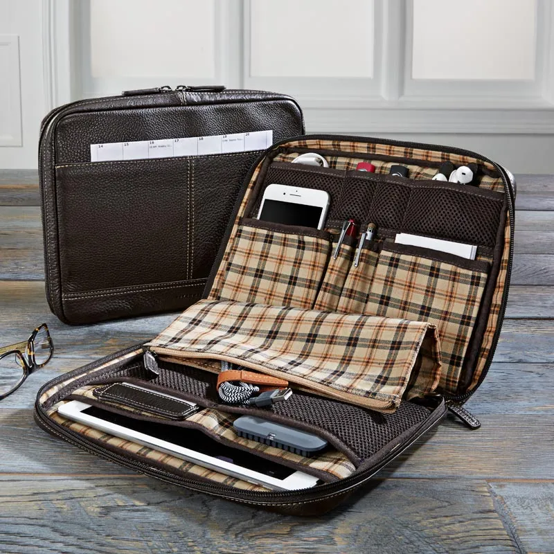 Bomber Jacket Charge & Go Travel Folio