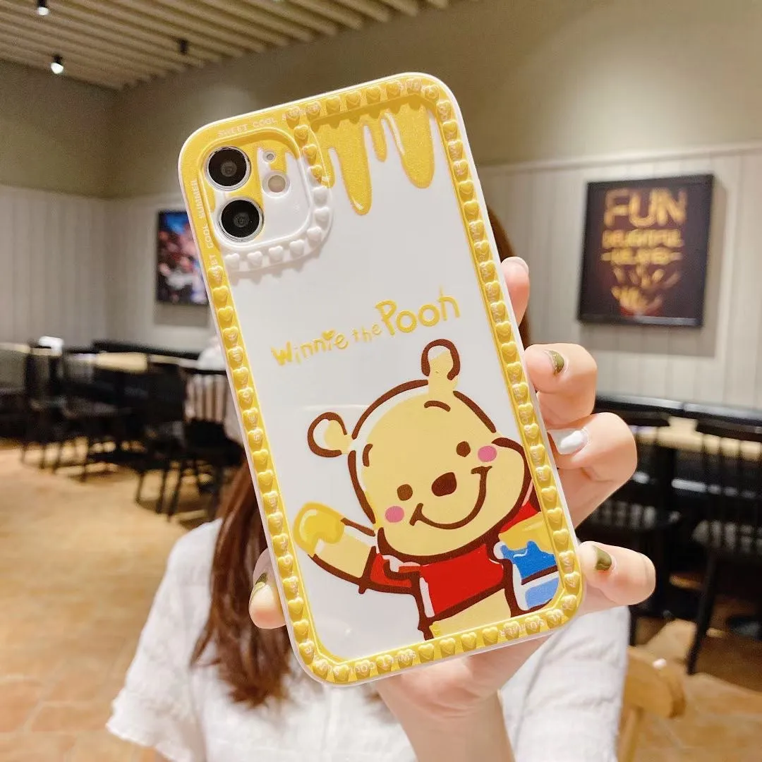 Cartoon Rainbow Chain Protective Cover For iphone12 13 Pro