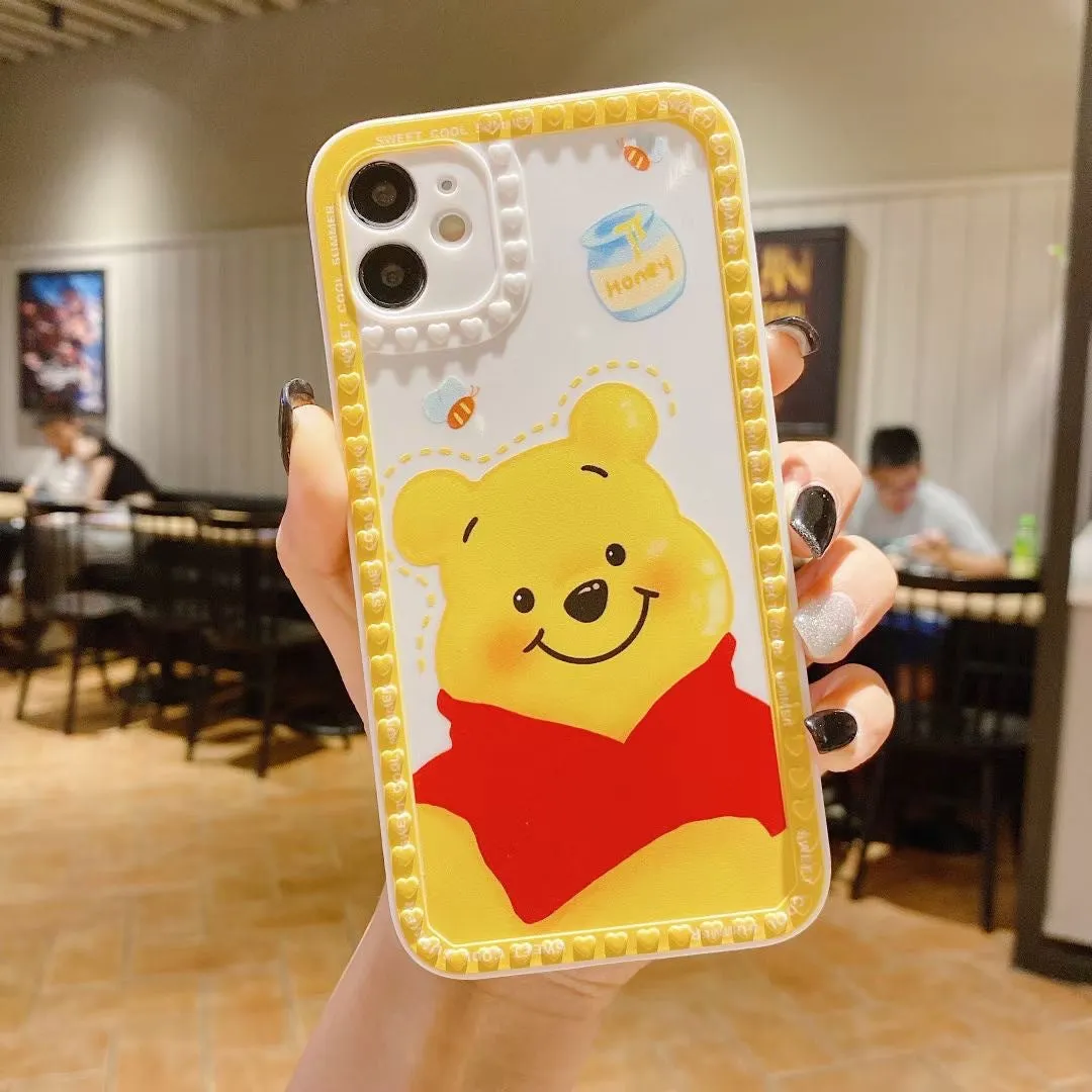 Cartoon Rainbow Chain Protective Cover For iphone12 13 Pro