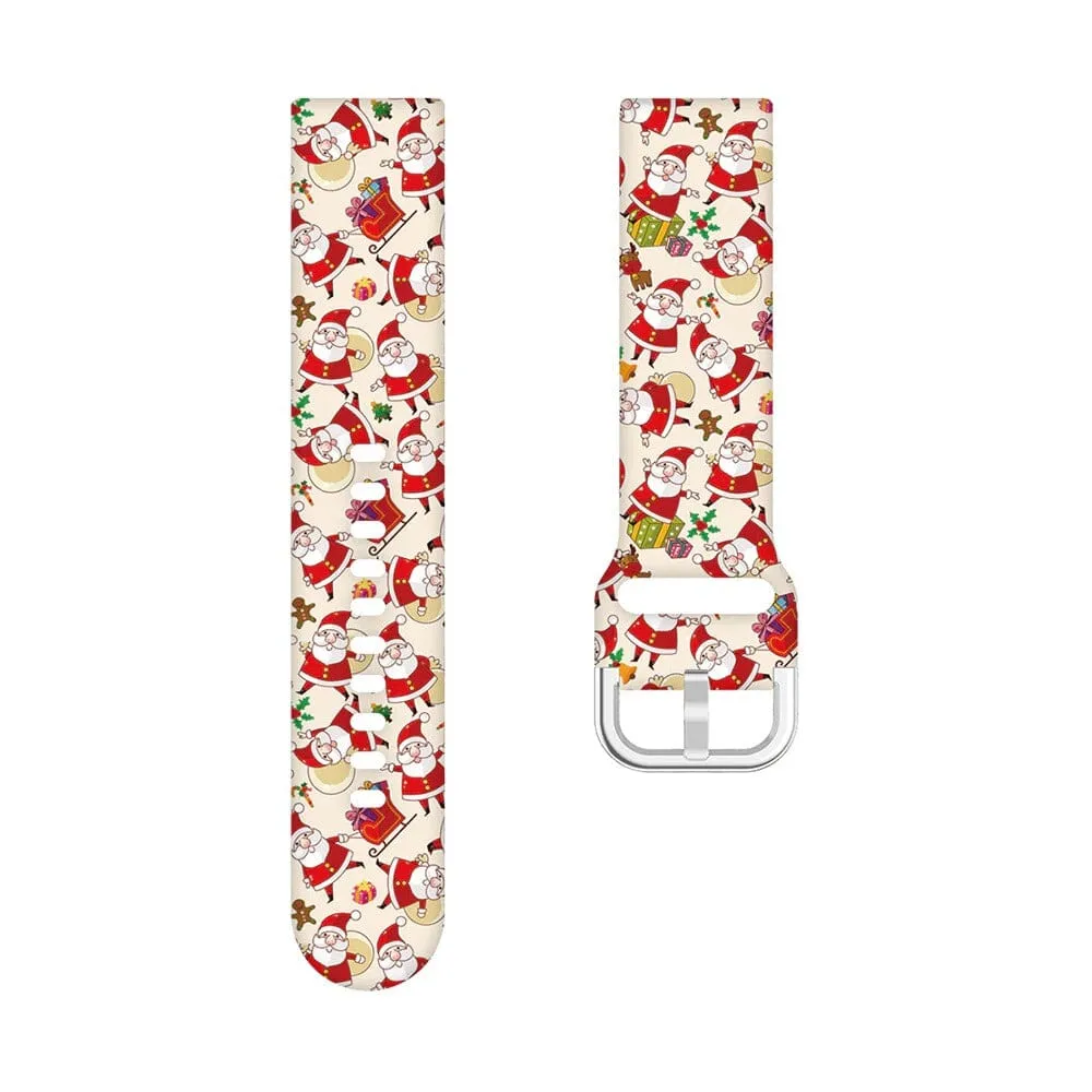 Christmas Watch Straps compatible with the 3Plus Vibe Smartwatch