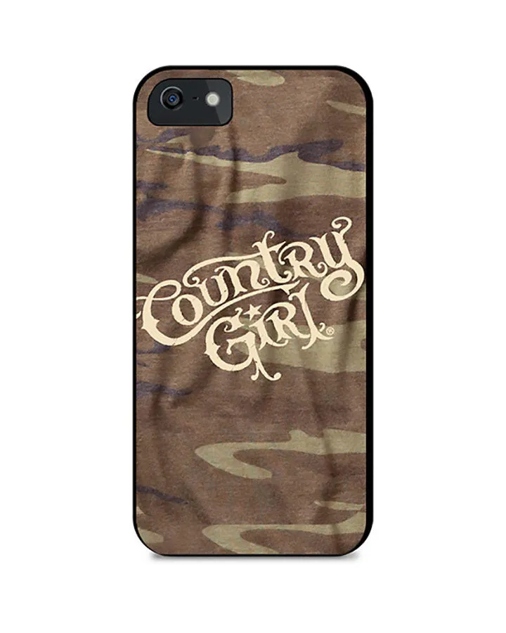 Country Girl¨ Phone Case Logo Camo