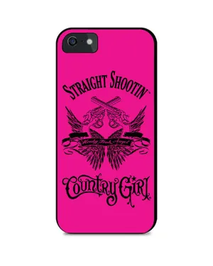Country Girl¨ Phone Case Straight Shootin Pink