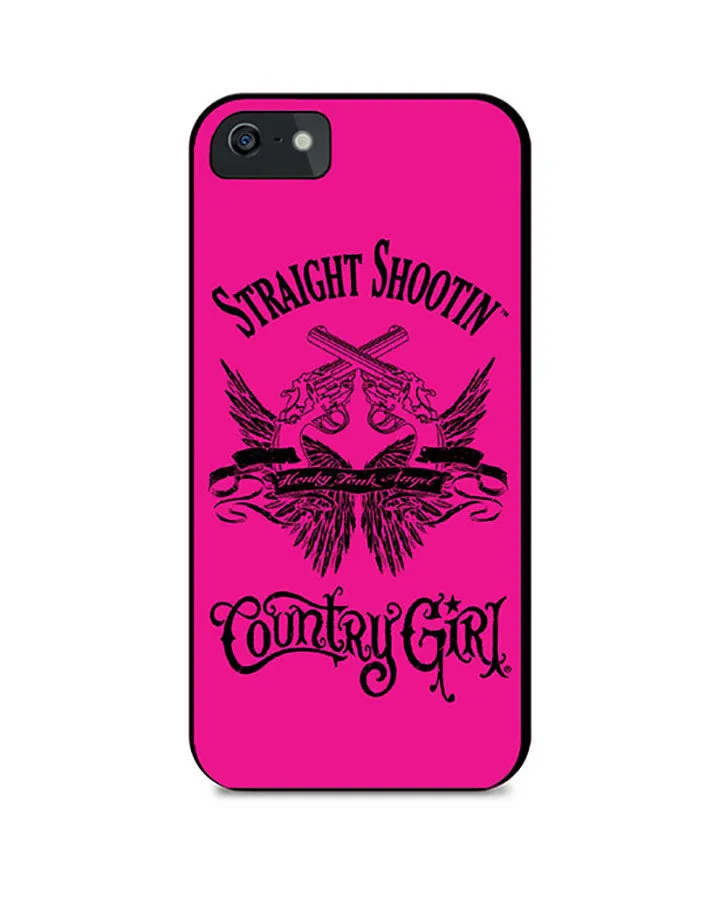 Country Girl¨ Phone Case Straight Shootin Pink