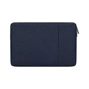Custom Logo Travel Office Waterproof Laptop Sleeve- Navy Blue