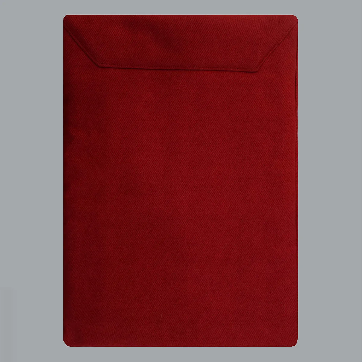 Denim Laptop Sleeve Velcro (Red)