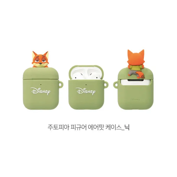 Disney Figure Soft AirPods Case (Judy/ Nick/ Olaf)
