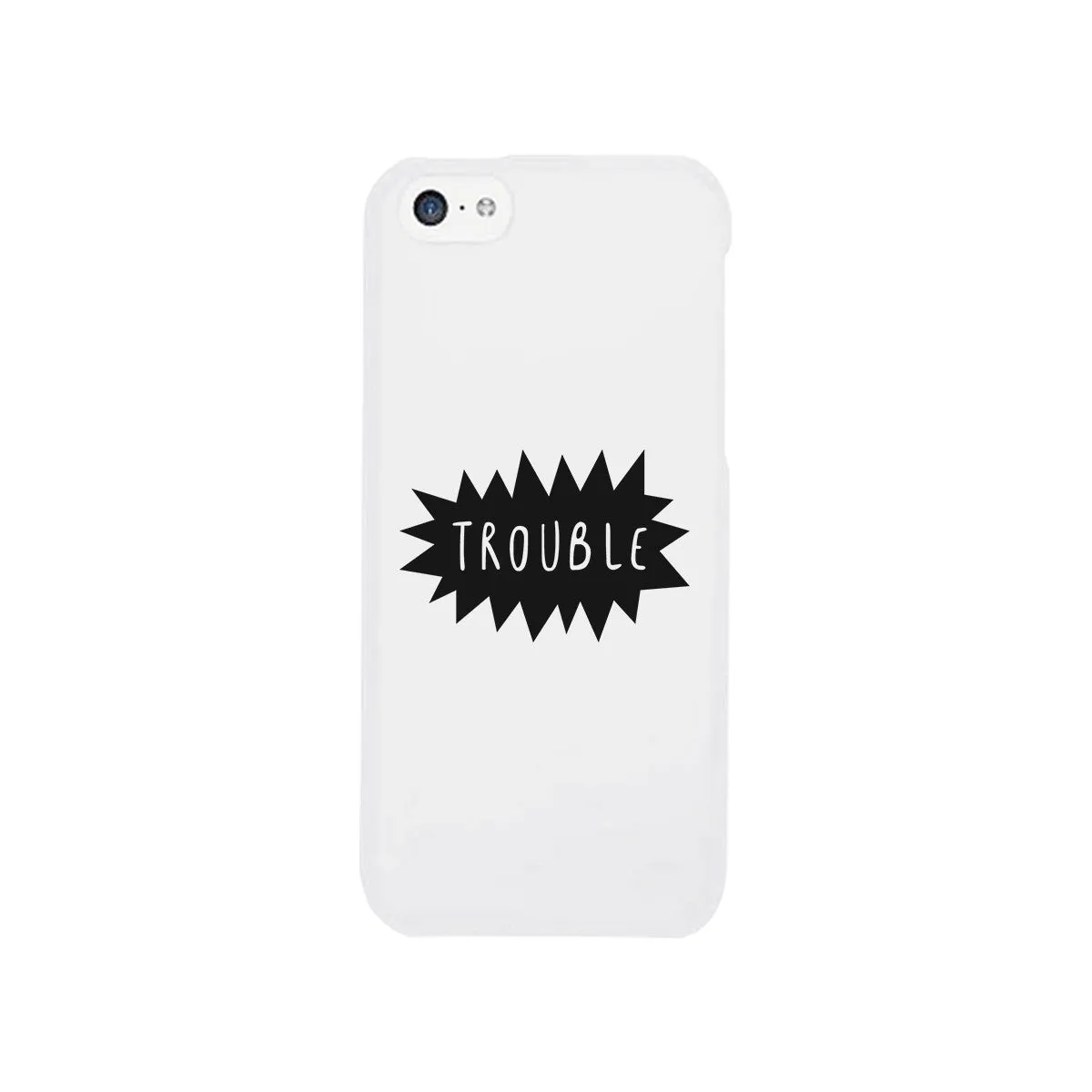 Double Trouble - White Phone Case