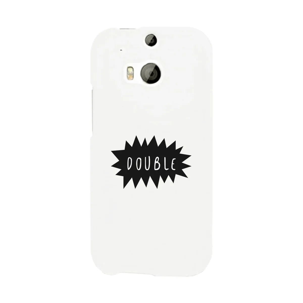 Double Trouble - White Phone Case