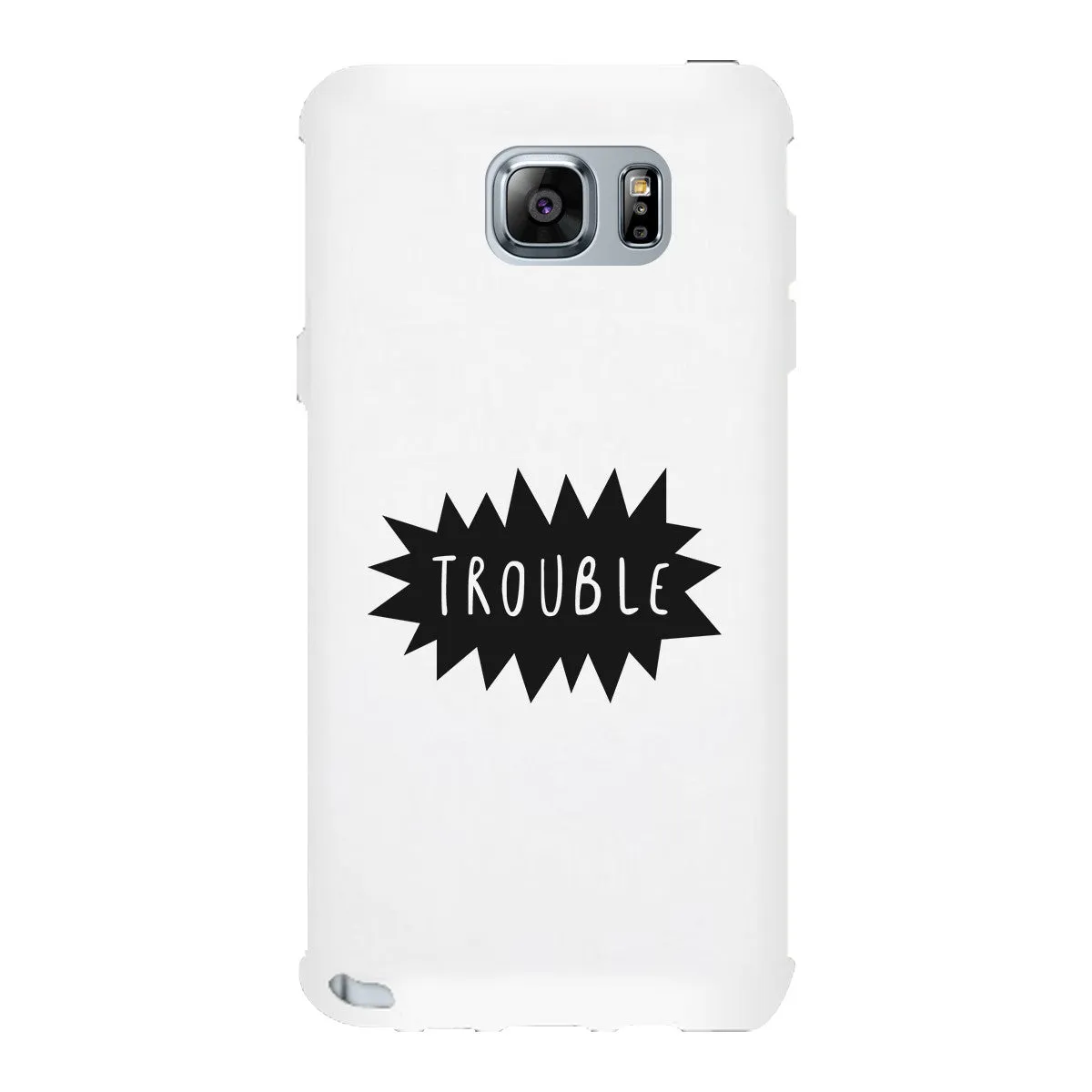 Double Trouble - White Phone Case