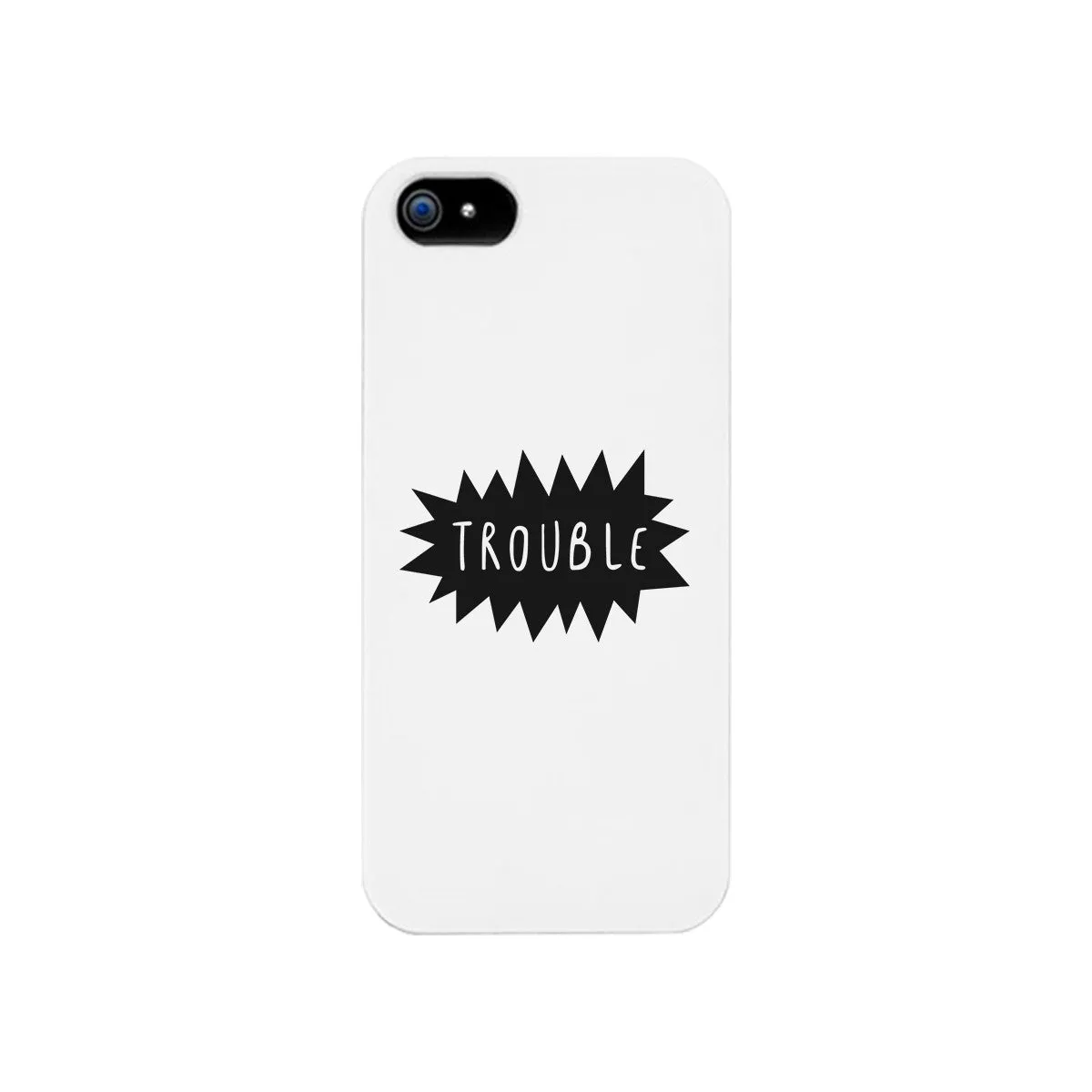 Double Trouble - White Phone Case