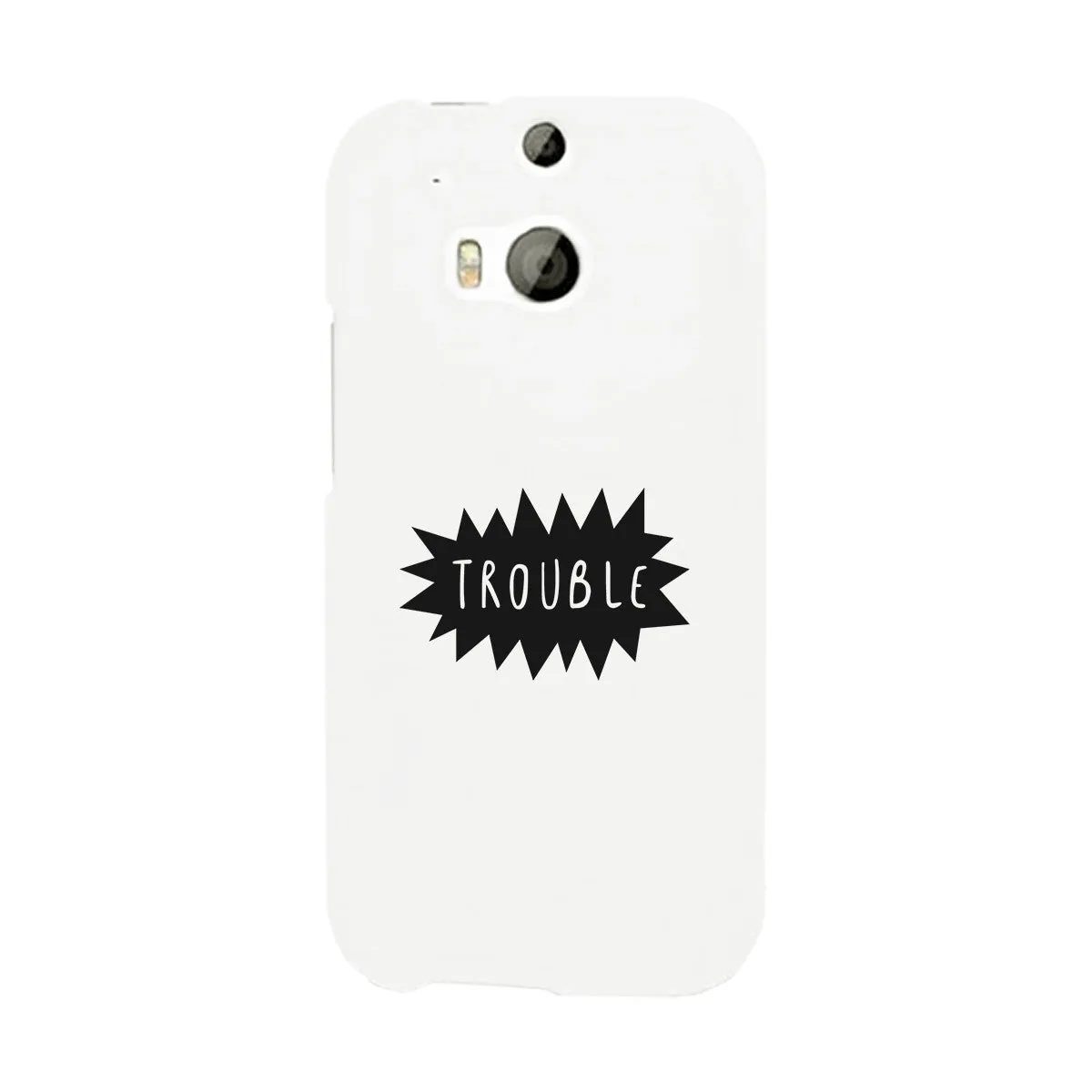 Double Trouble - White Phone Case