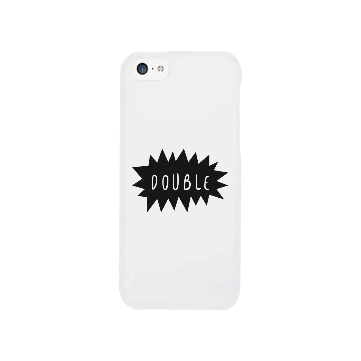 Double Trouble - White Phone Case