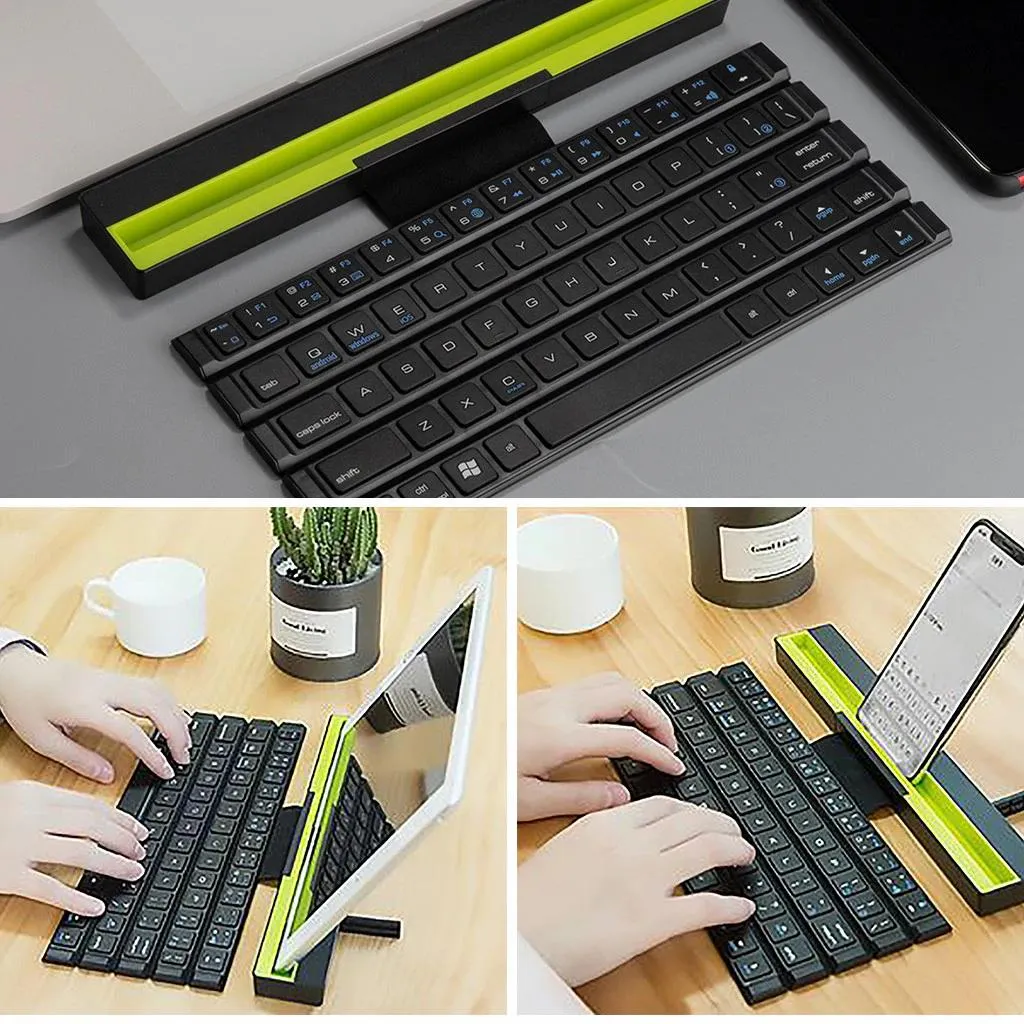 Foldable Wireless Bluetooth Keyboard