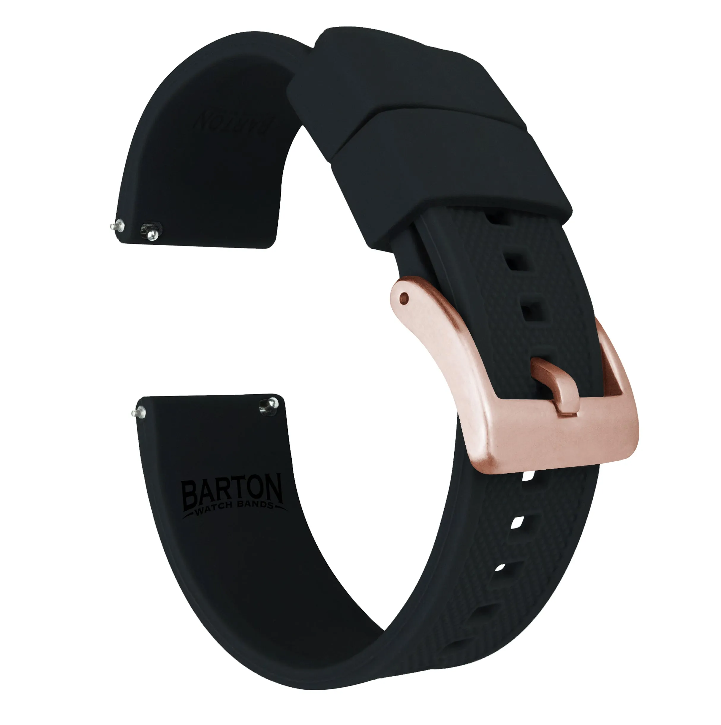 Fossil Sport Elite Silicone Black Watch Band