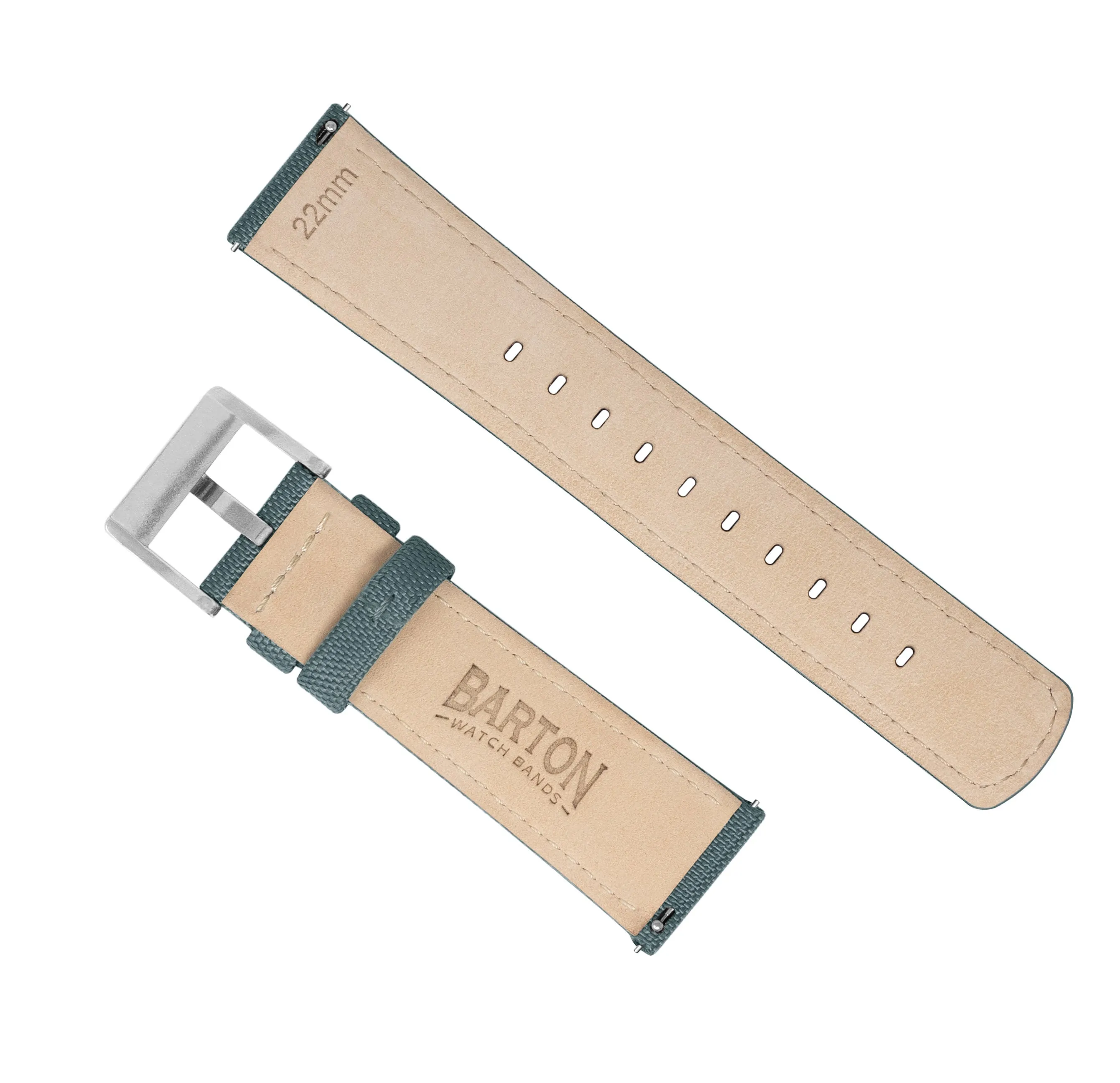 Fossil Sport Sailcloth Quick Release Slate Grey Watch Band