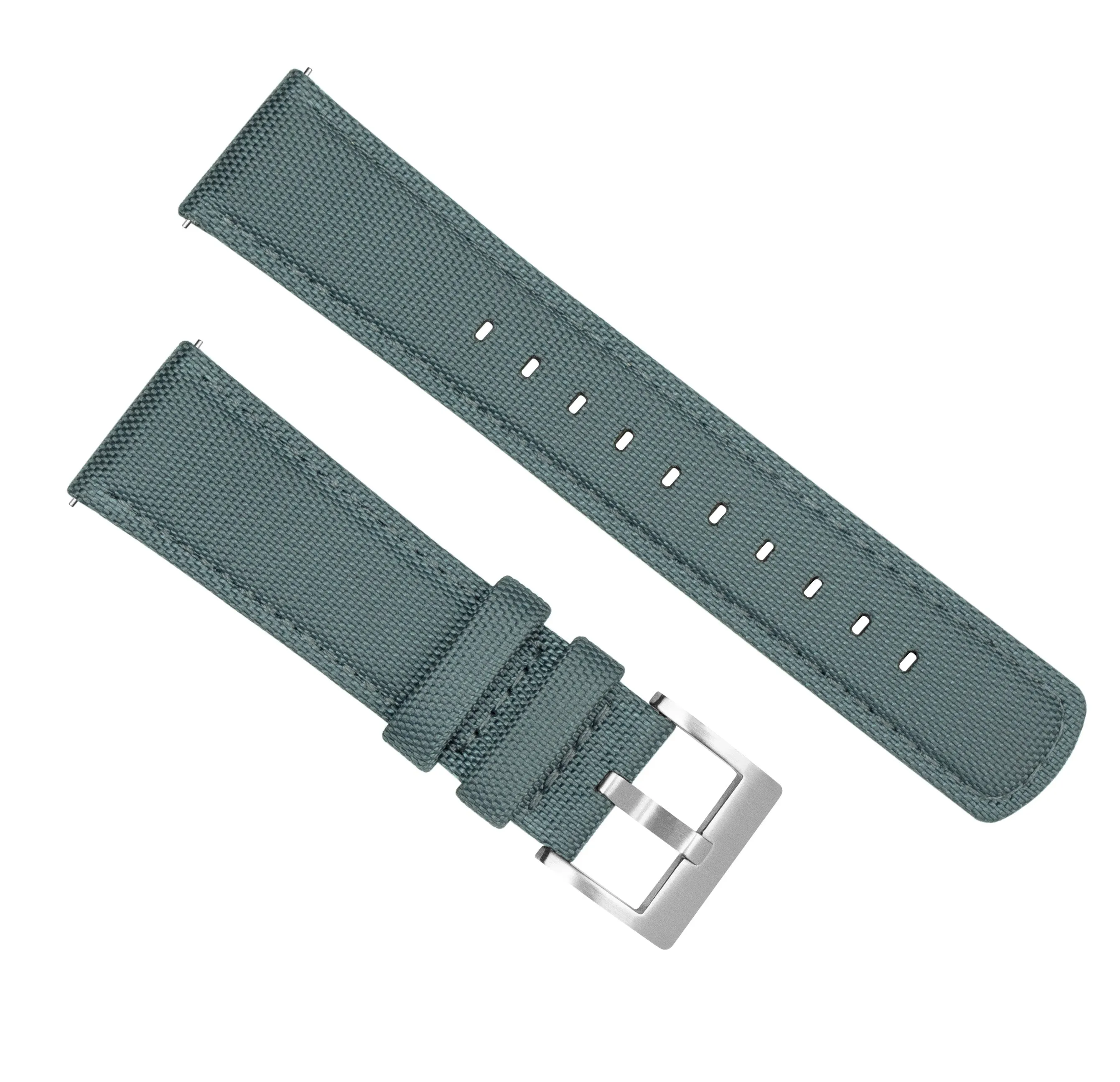 Fossil Sport Sailcloth Quick Release Slate Grey Watch Band