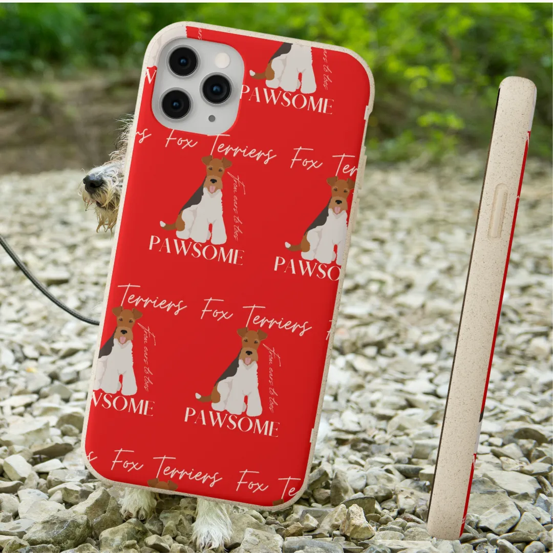 Fox Terrier, Biodegradable IPhone Case