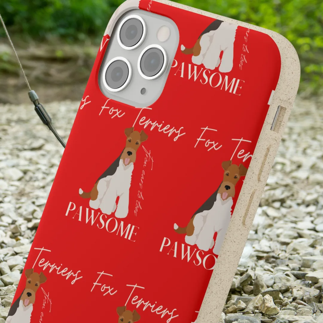 Fox Terrier, Biodegradable IPhone Case