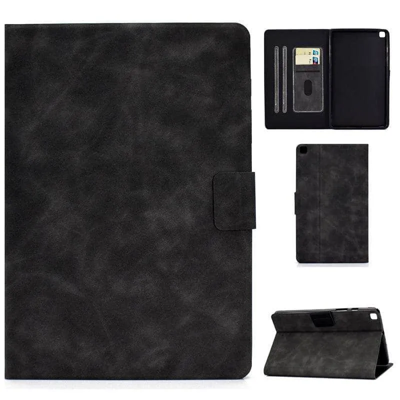 Galaxy Tab A7 Lite T220 T225 Business Thin Leather Case