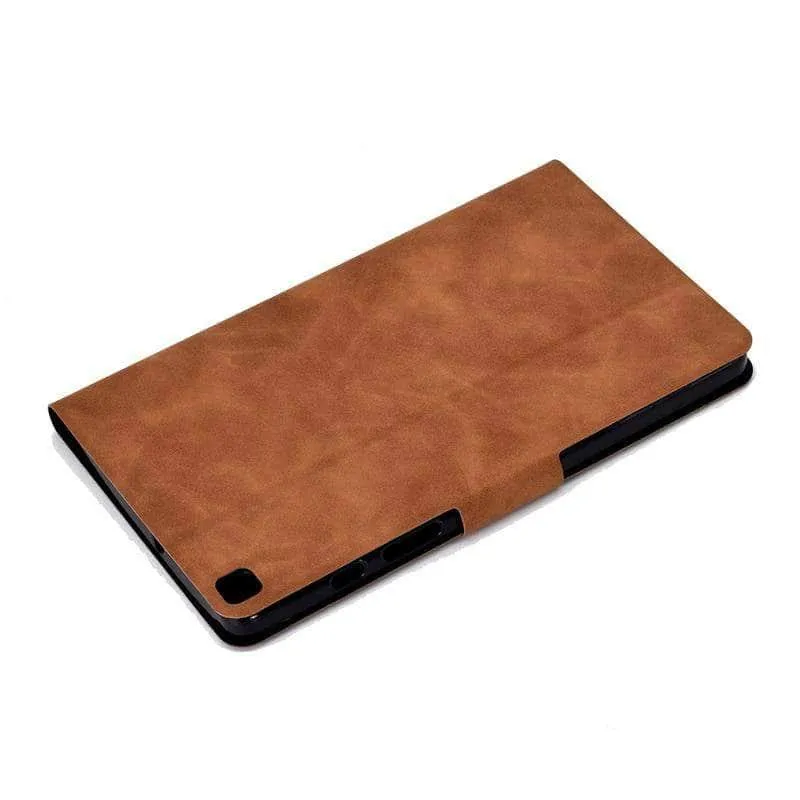Galaxy Tab A7 Lite T220 T225 Business Thin Leather Case