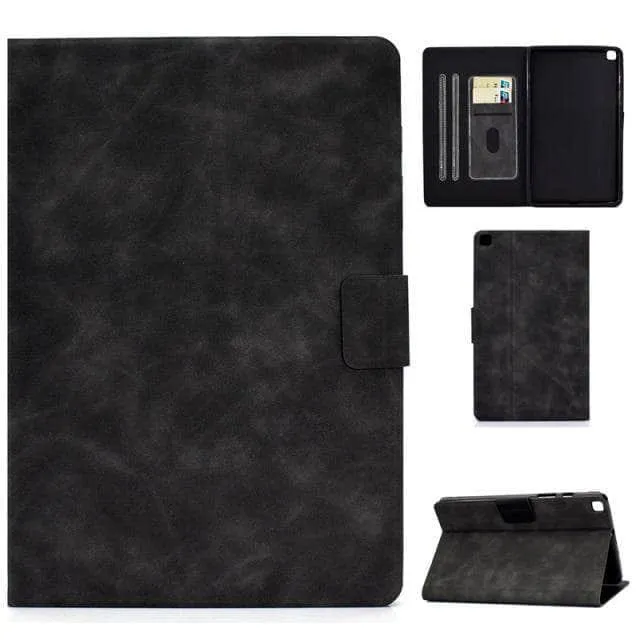 Galaxy Tab A7 Lite T220 T225 Business Thin Leather Case