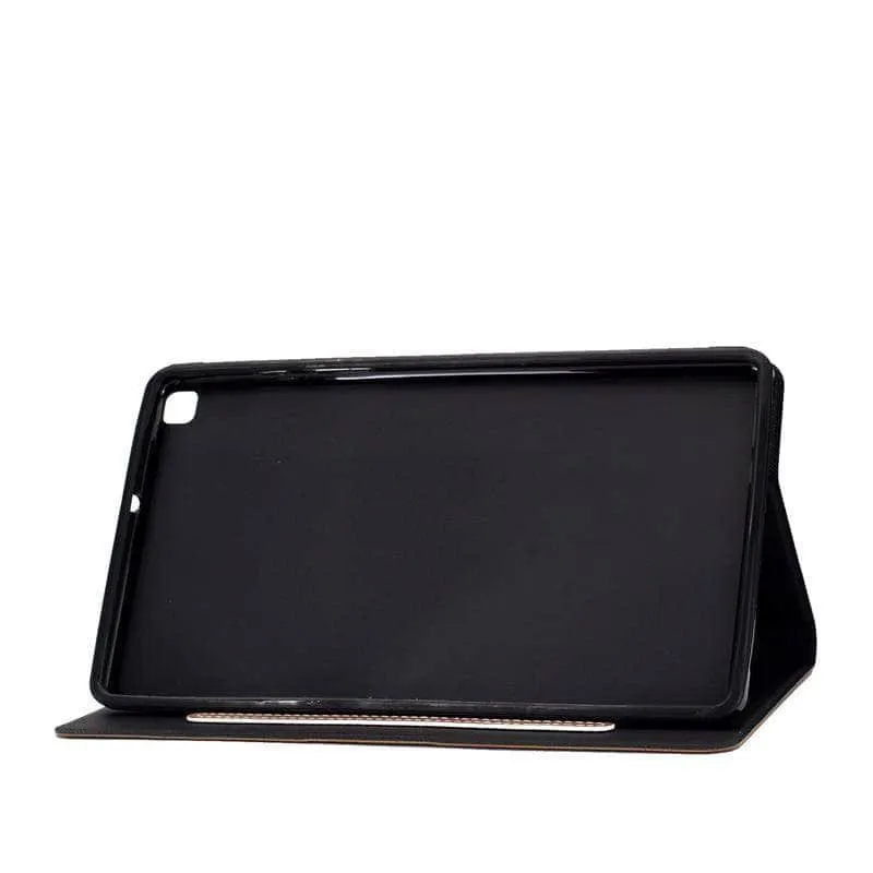 Galaxy Tab A7 Lite T220 T225 Business Thin Leather Case